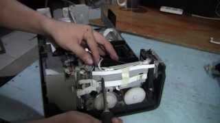 Remove Epson Stylus Photo T60 T50 P60 Printer Board [upl. by Llemrej]