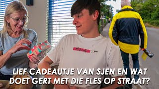 Sjen geeft een lief cadeautje en wat doet Gert vlog67 [upl. by Damek725]