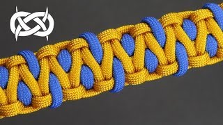 How to make a Caged Dragon Paracord Bracelet [upl. by Irakuy]