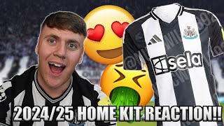 NEWCASTLE 20242025 HOME KIT REACTION [upl. by Johnsson]