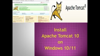 How to Install Apache Tomcat 10 Web Server on Windows 1011 [upl. by Rabma]