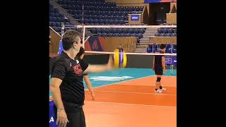 Japan Volleyball Team Training [upl. by Surtimed]