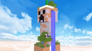 ÜBERLEBEN AUF 1 CREEPER IN MINECRAFT [upl. by Alina]