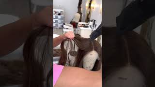 Highline Wigs  how to control return hairs on lace top wigs [upl. by Amalee]