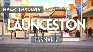 Walk Through Launceston  Tasmania  Spring Afternoon Walking Tour [upl. by Nnaarual]