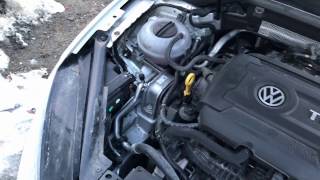 How To 10000 Mile Maintenance  Volkswagen Golf Sportwagen 18T [upl. by Reube]