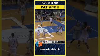 Dwight Wilson III Player of the Week  Sweden Basketligan  Round 5 [upl. by Islaen281]