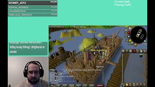 OSRS GIM 1606 total level  Skilling Sunday Fishing Trawler  Highbarian on youtube [upl. by Allred201]