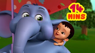 Cute Little Hati  The Elephant Rhyme  Bengali Rhymes for Children Collection  Infobells [upl. by Staw173]