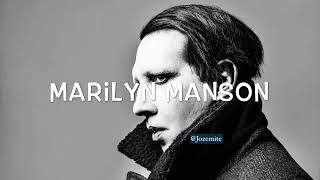 Marilyn Manson Gods Gonna Cut You Down [upl. by Bucella]