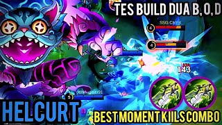 helcurt dua bod brutal damage best momen kiil combo helcurt mobilegends [upl. by Aerona]