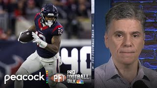 Nico Collins and Houston Texans agree to threeyear extension  Pro Football Talk  NFL on NBC [upl. by Atirres]