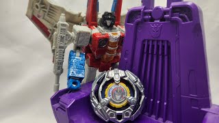 Transformers X Beyblade Starscream [upl. by Llenyt]