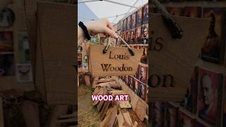 Wood Art  Wood Artist  Creative Wood Art woodnart woodartist [upl. by Eener]