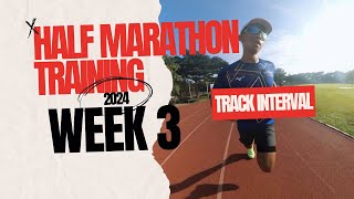 Half Marathon Training Series Interval track di pacenya Kipchoge 0259km [upl. by Eirotal]