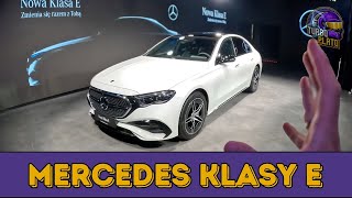 Mercedesbenz klasa E Fejkowe tłumiki małe silniki ale sporo klasy i dużo ekranów [upl. by Lebazej]