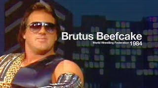 Brutus Beefcake World Wrestling Federation WWF 1984 [upl. by Imyaj]