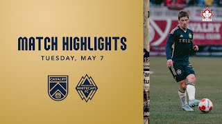 HIGHLIGHTS Cavalry FC vs Vancouver Whitecaps FC  May 7 2024 [upl. by Fessuoy]