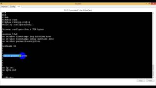 How to Encrypt Console Password on CISCO Router [upl. by Giannini]