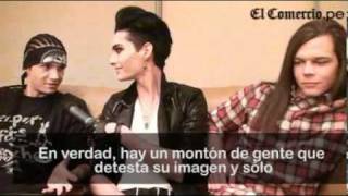 Entrevista a Tokio Hotel en Lima Perú por EL COMERCIO [upl. by Litha482]