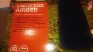 Aldi Adventuridge single size Airbed [upl. by Arual322]