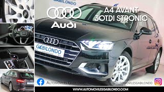 Audi A4 Avant 30TDI STronic [upl. by Nonie]