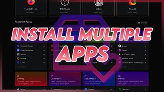 How to Install Multiple Apps at once in Windows  Alternative to Ninite [upl. by Danas836]