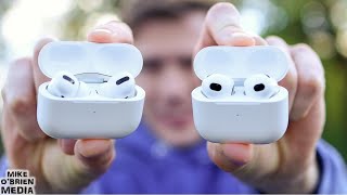 AirPods 3 vs AirPods PRO TESTED Mics Audio Features etc [upl. by Attenahs790]