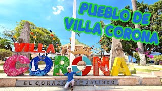 Visite el pueblo de Villa corona Jalisco  4K [upl. by Atirac]