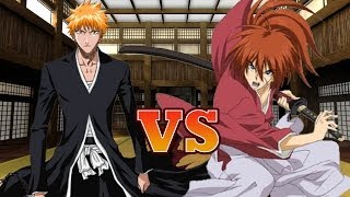 ICHIGO VS KENSHIN [upl. by Nylram]