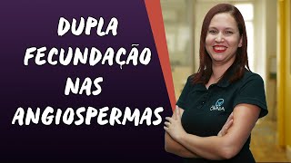 Dupla Fecundação nas Angiospermas  Brasil Escola [upl. by Jackquelin]