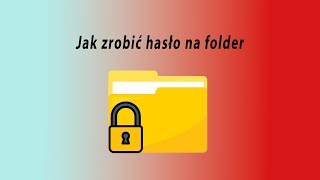 Jak założyć hasło na folder 2022r [upl. by Reahard]