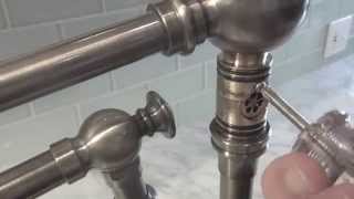 Traditional Gantry Faucet Diverter Replacement [upl. by Toma]