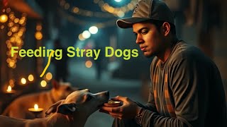 Feeding Stray Dongs In Diwali 2024  Vlog 7  friend says call them bachhe  Street Dongs [upl. by Elak]