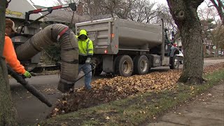 Leaf pickup begins in several Wabash Valley communities [upl. by Ylrahc]