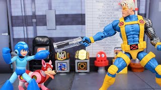 Marvel Legends MVC2 Cable Figure Review [upl. by Jueta836]