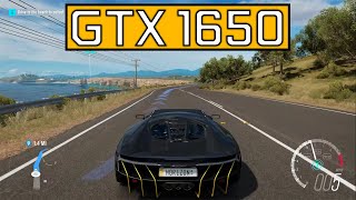 GTX 1650 Ti 4GB AMD 5 4600H  Forza Horizon 3 [upl. by Shalom]