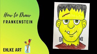 DRAW and COLOR Frankenstein [upl. by Worden]