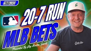 MLB Picks Today 672024  FREE MLB Best Bets Predictions and Player Props [upl. by Niel319]