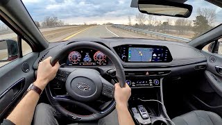 2021 Hyundai Sonata N Line 25T  POV Review [upl. by Ontina]