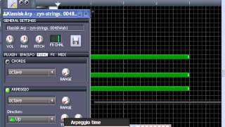 LMMS tutorial Create Chordarpeggios In LMMS [upl. by Elime130]