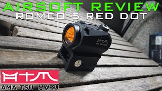 Airsoft Review 297 Ama Tsu Maru Red Dot SIG R5 ATM  Que vaut cette optique  FR [upl. by Haroved165]