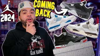 EVERY Anticipated Jordan 4 RELEASE For 2024  BRED FEAR  More [upl. by Farr]