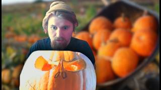 i carved a pumpkin on stream [upl. by Arrim]