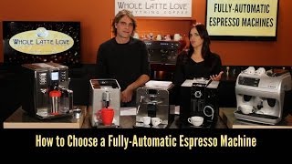 How To Choose a Fully Automatic Espresso Machine  Countertop Cafe [upl. by Eiduam66]