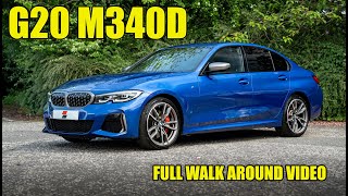 BMW G20 M340d  Walk Around Video [upl. by Yekcin502]