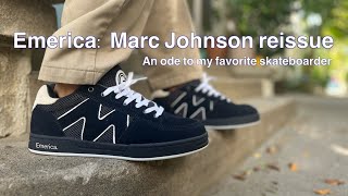 Emerica Marc Johnson 1 reissue Navy Try not to cry [upl. by Kushner631]