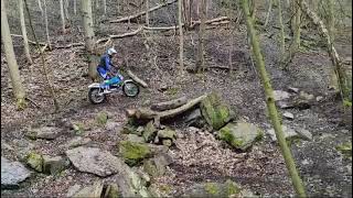 Bultaco sherpa classic trial [upl. by Carina]