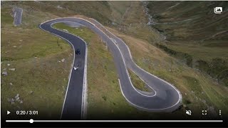 Furka Pass Aerial Val Bedretto Aerial Alps Switzerland [upl. by Ahsimek981]