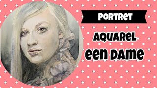 Hoe teken en schilder je met Aquarel potloden en verf [upl. by Erleena550]